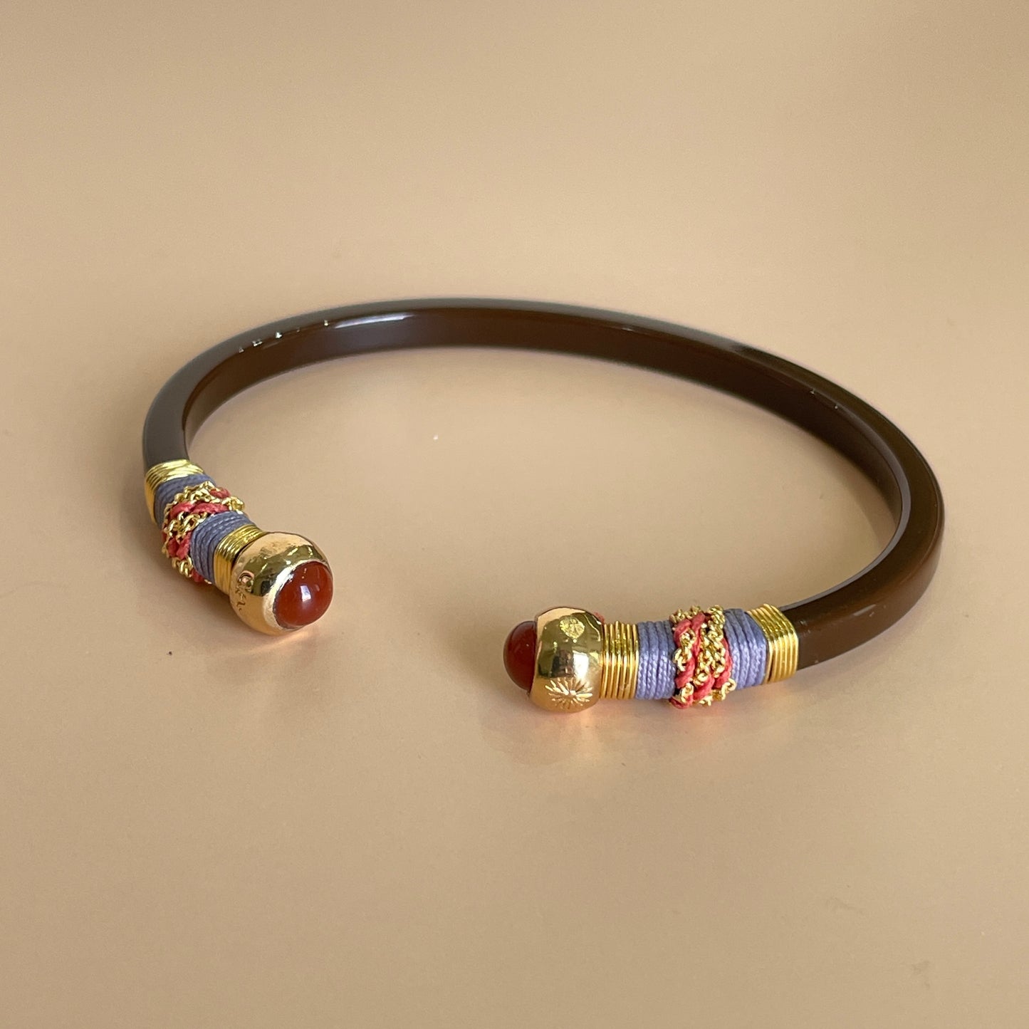 BRAZALETE SARI - CAFE HILO LILA