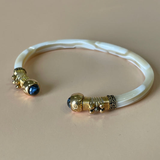 BRAZALETE SARI IVORY - LAPISLAZULI