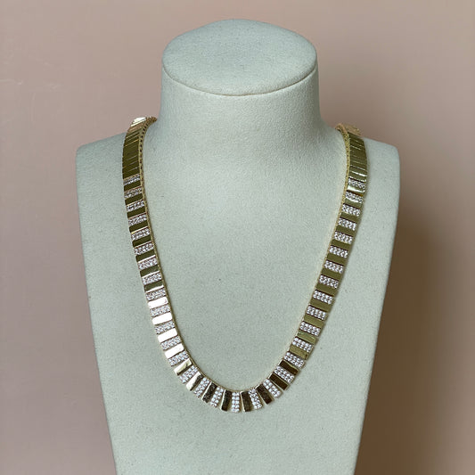 COLLAR BARRITAS CON CRISTAL