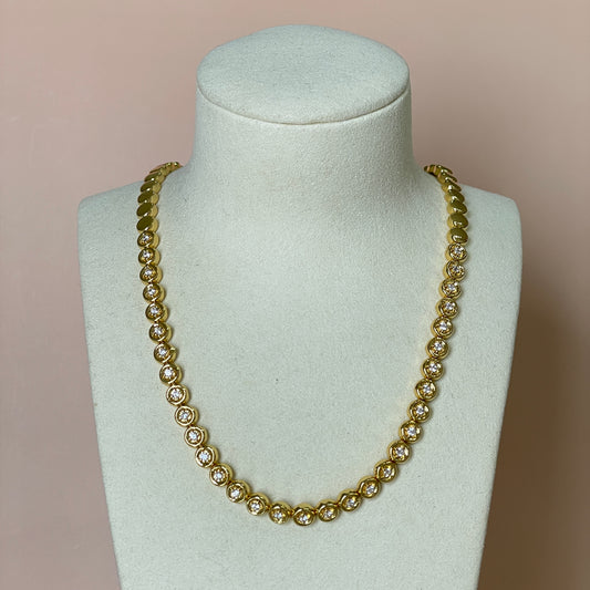 COLLAR ITALI BOLITA CON CRISTAL