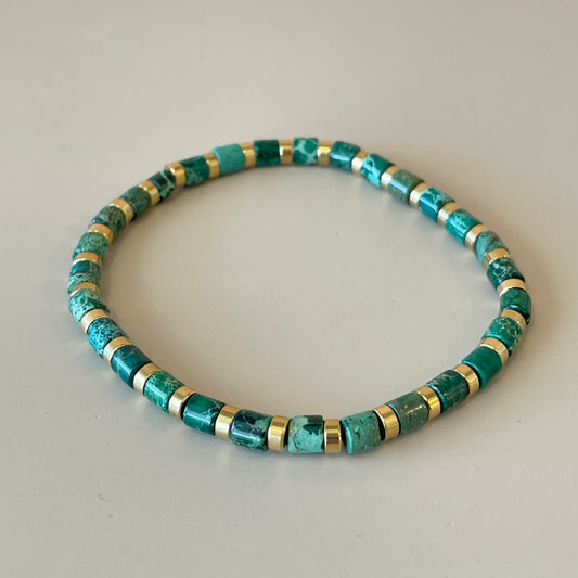 PULSERA DUNA MALAQUITA