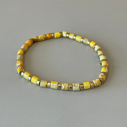 PULSERA DUNA AMARILLO