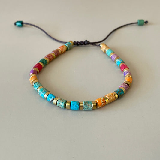 PULSERA DUNA AJUSTABLE COLOR FULL