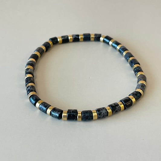 PULSERA DUNA ONIX NEGRO