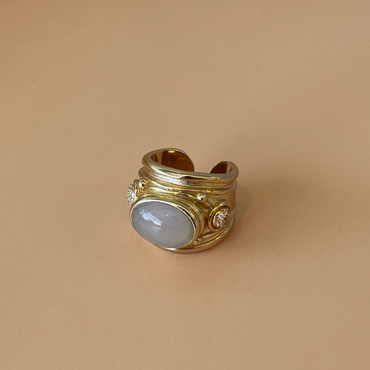 ANILLO SIMONE AGATA GRIS