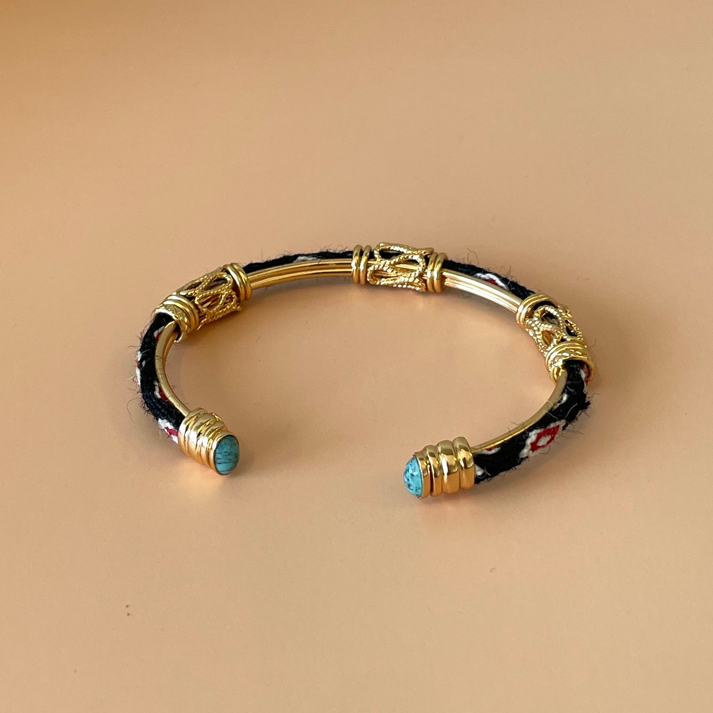 BRAZALETE LIMA ONIX -PIEDRA TURQUESA