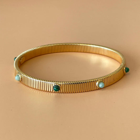 BRAZALETE STRADI MIX TURQUESA