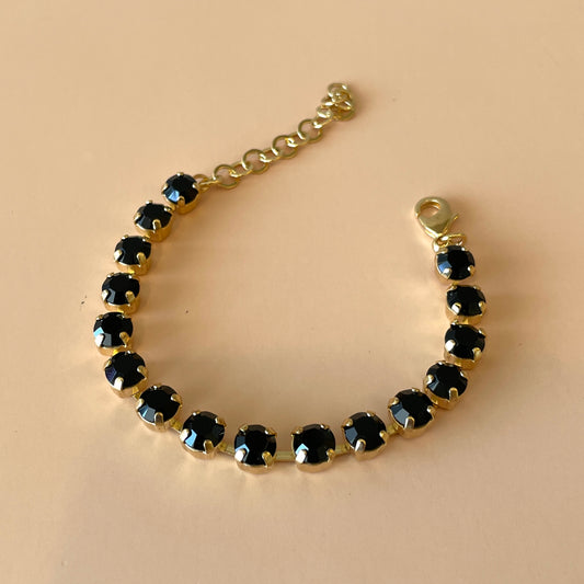 PULSERA MINI SHINE BLACK - G