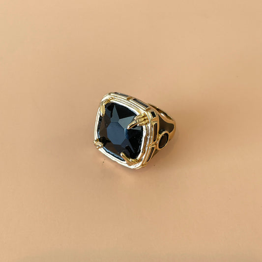 ANILLO PALAZZO GRASSI  BLACK
