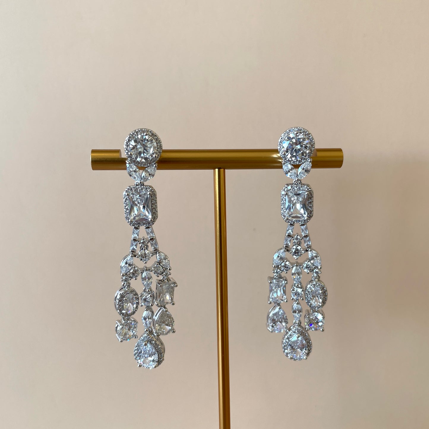 ARETE LARGO TIPO CHANDELIER SILVER