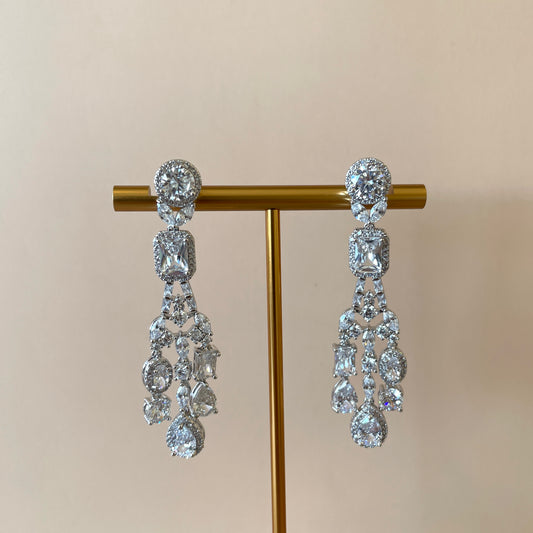 ARETE LARGO TIPO CHANDELIER SILVER