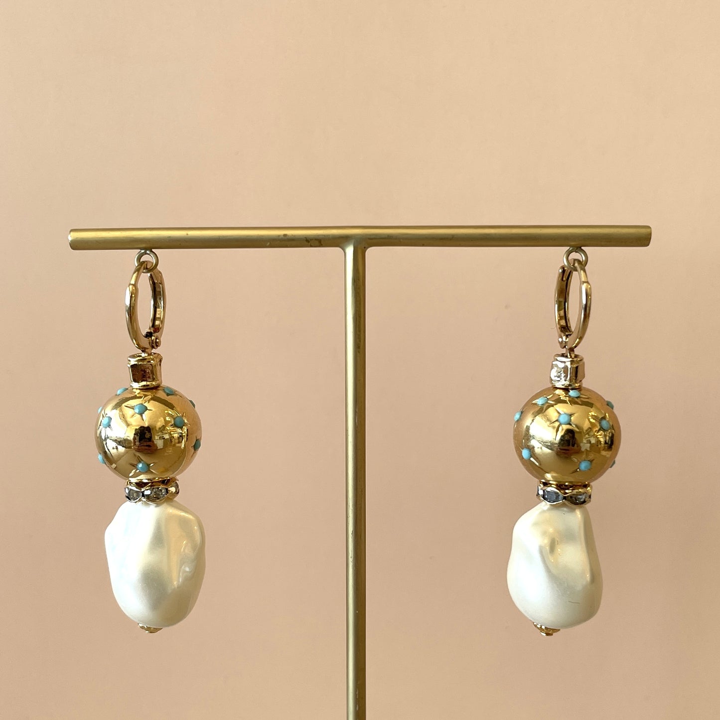 ARETES COMETE TURQUESA