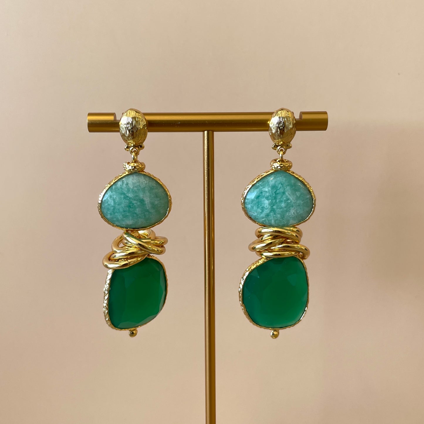 ARETE SIRENA GREEN AMATISTA & EMERALD