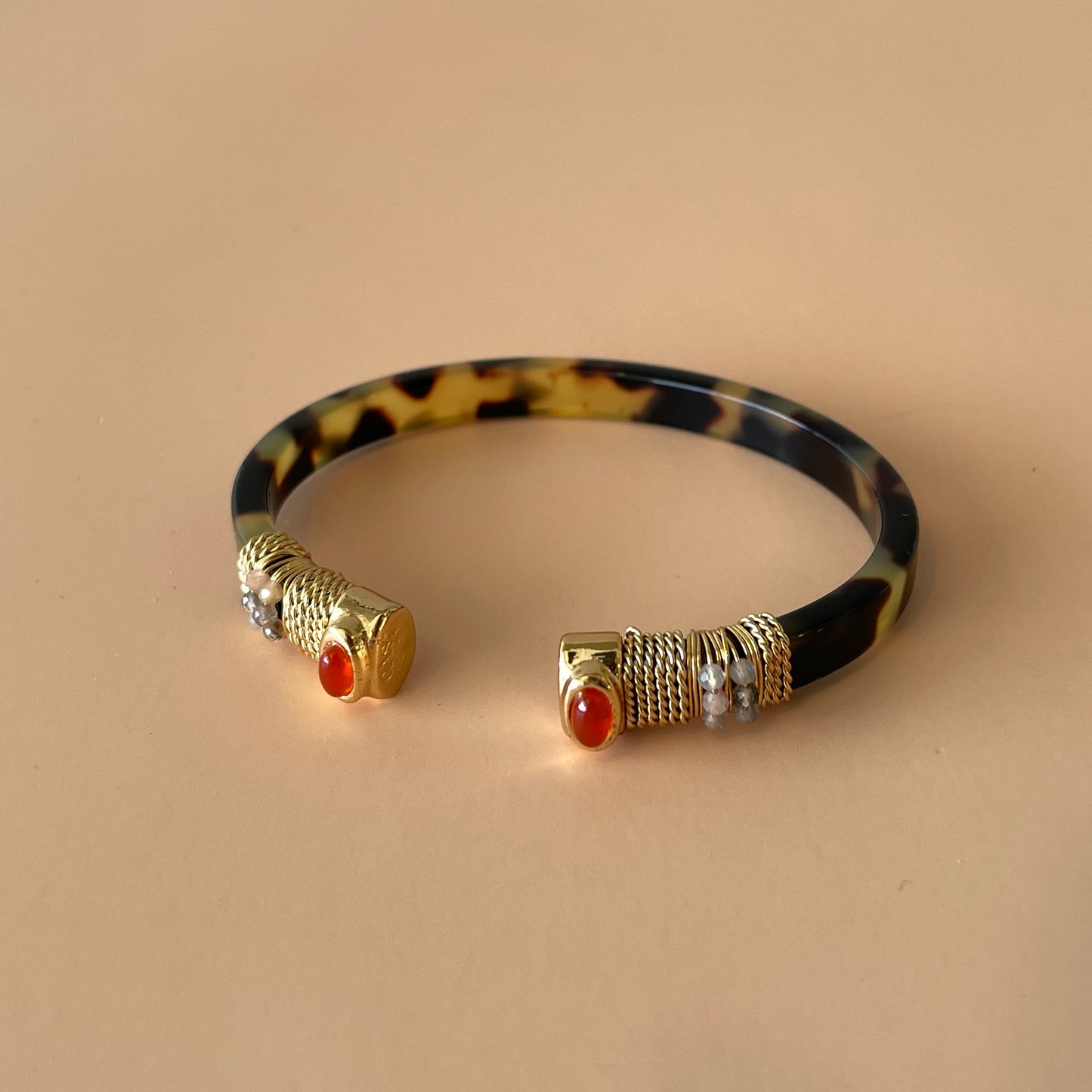 BRAZALETE SARINA CAREY -NARANJA