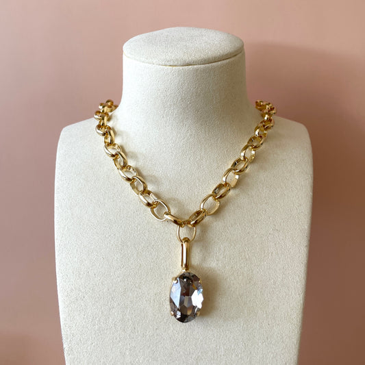 COLLAR MOONBEAM GRIS