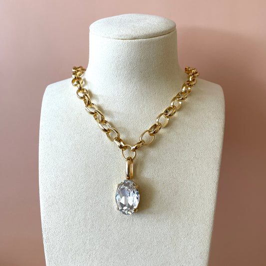 COLLAR MOONBEAM CLEAR