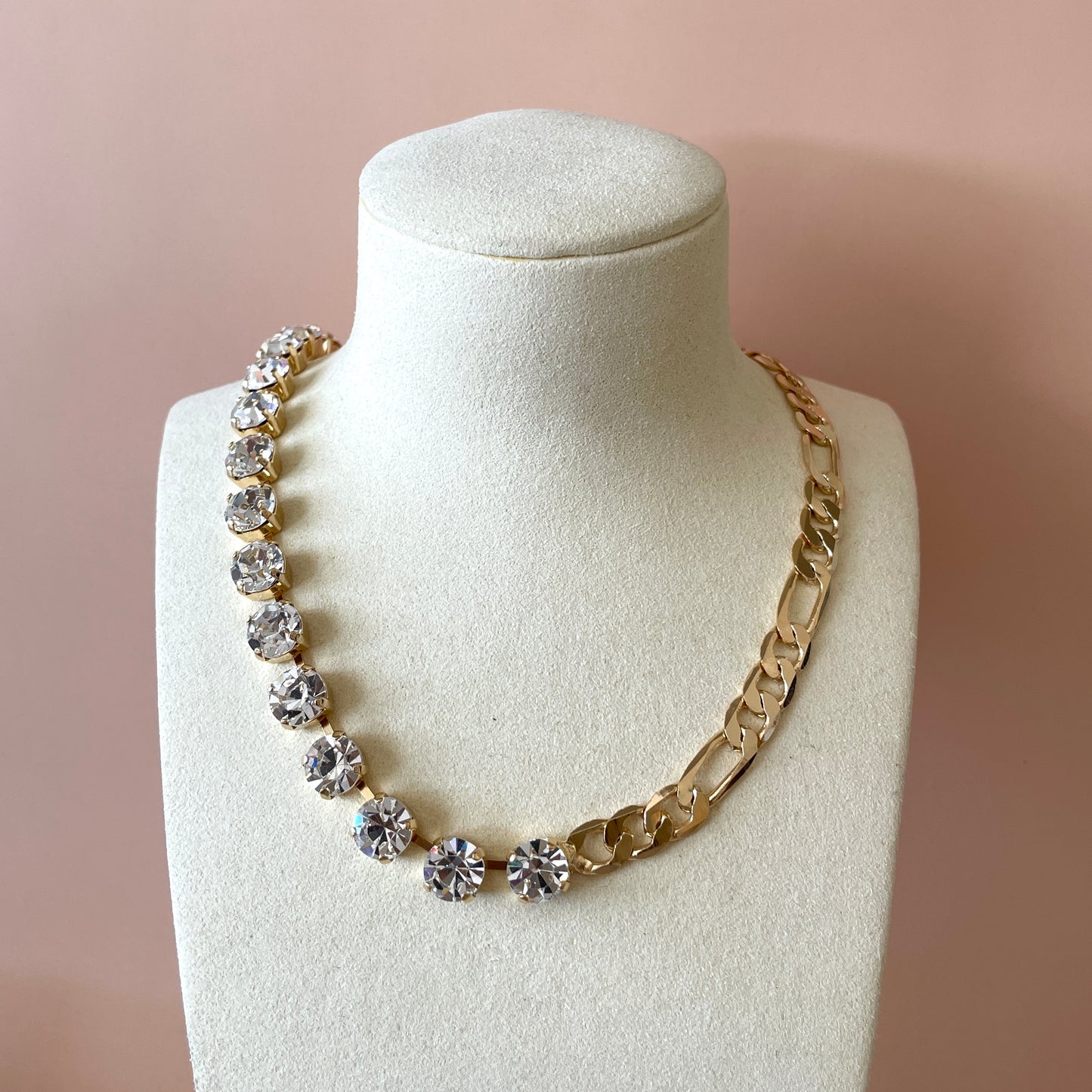 COLLAR SHINE CLEAR CON CADENA