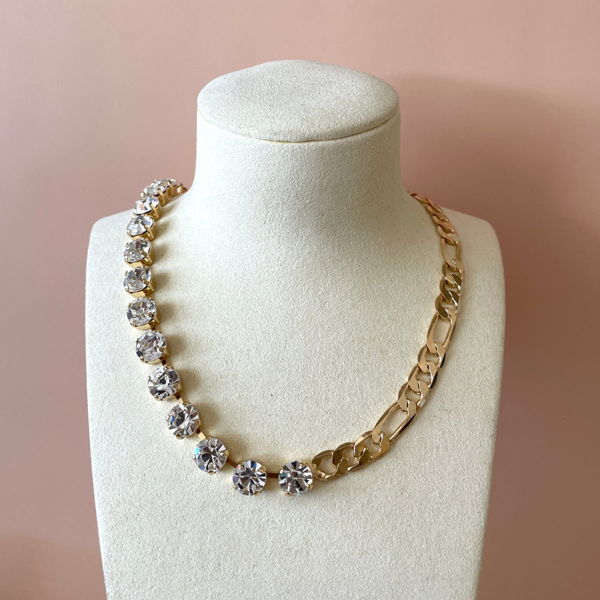 COLLAR SHINE CLEAR CON CADENA