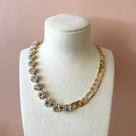 COLLAR SHINE CLEAR CON CADENA