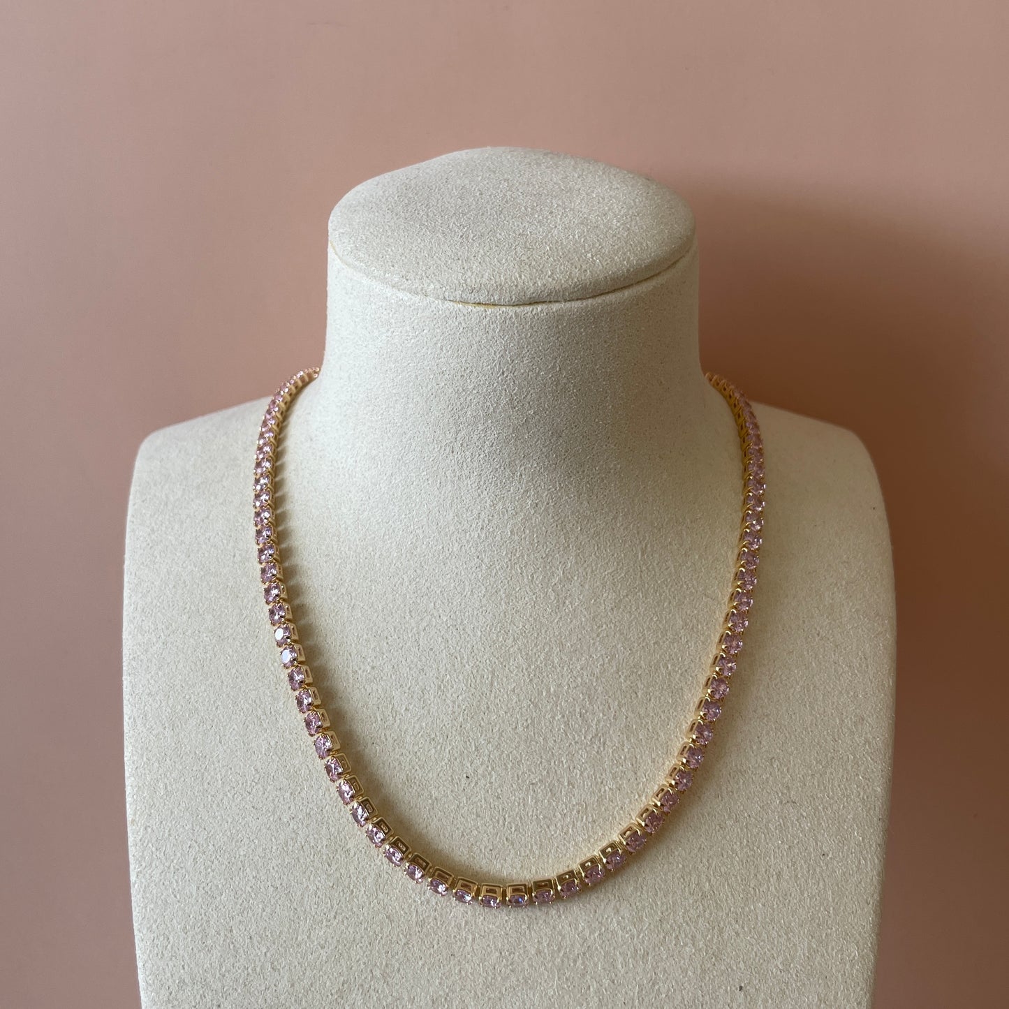 COLLAR TENNIS ROSA