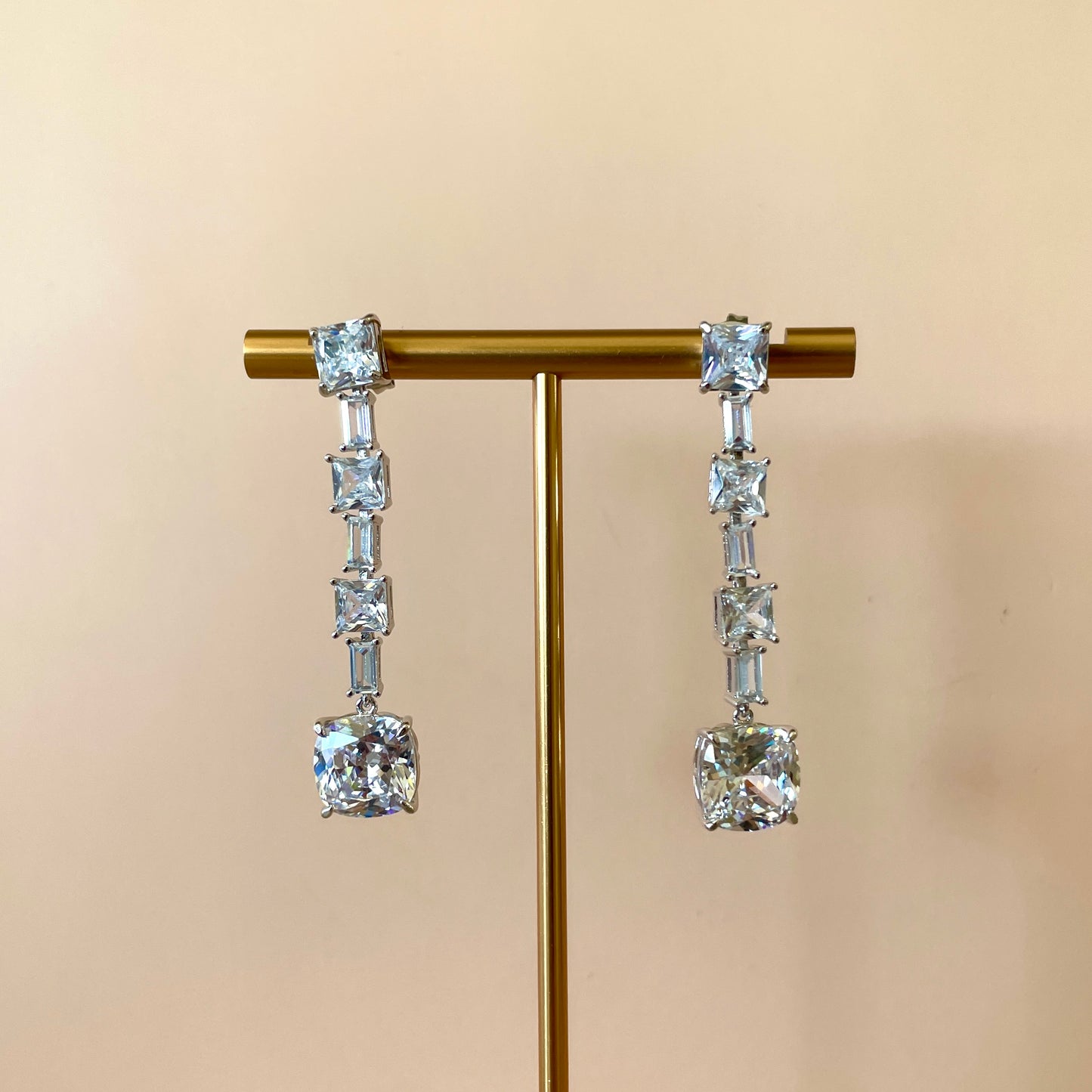 ARETE ZIRCONIA LARGO SILVER & BASE SILVER