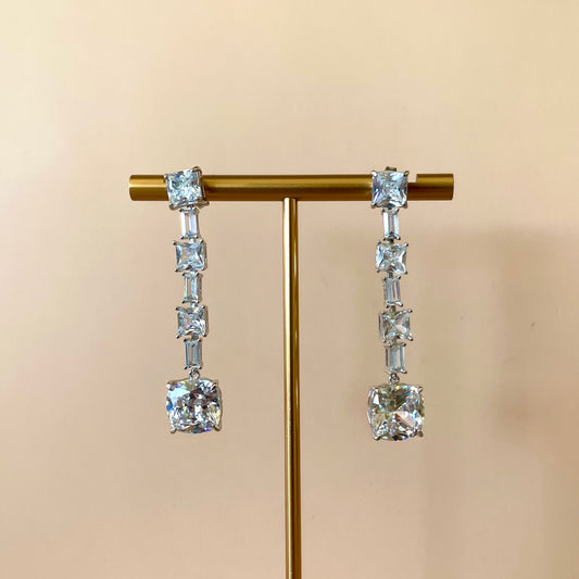 ARETE ZIRCONIA LARGO SILVER & BASE SILVER