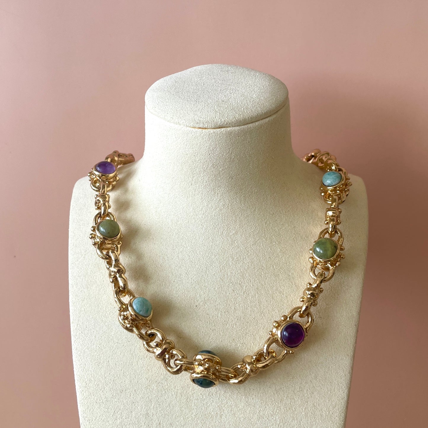 COLLAR AMARANTE MULTICOLOR TIERRA