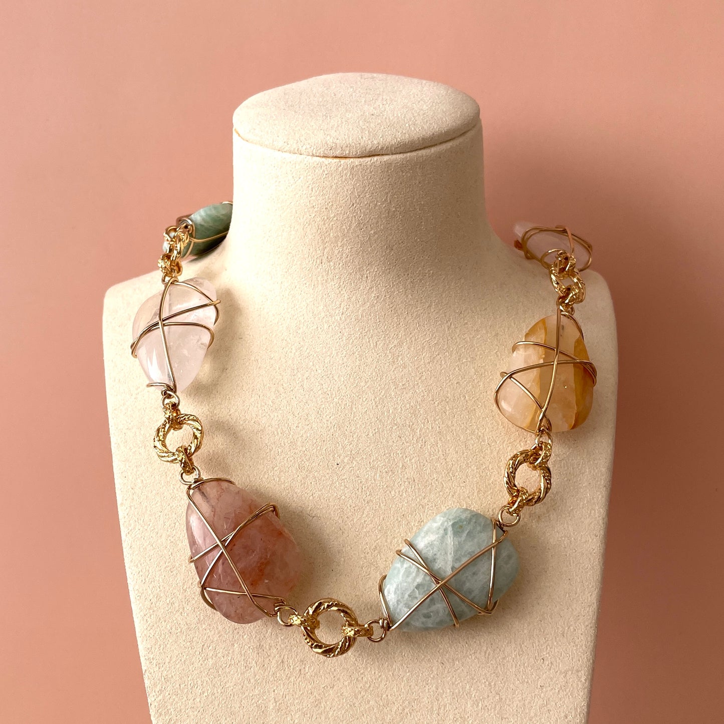 COLLAR RAINBOW MULTICOLOR