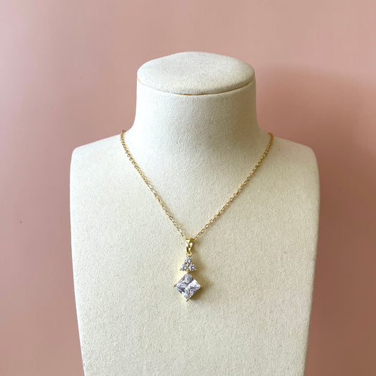COLLAR ROMBO GOLD