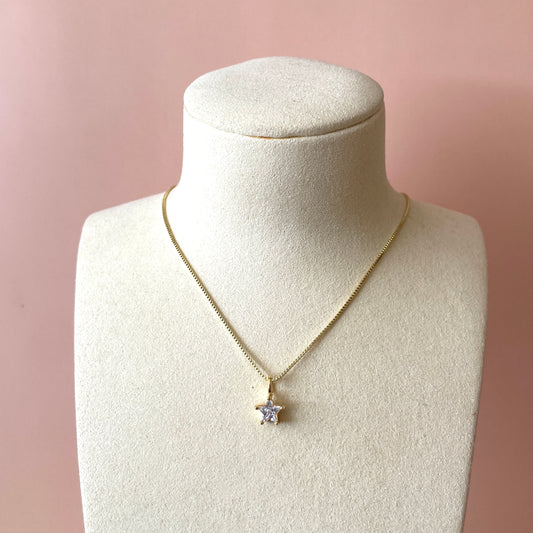 COLLAR ESTRELLA CLEAR