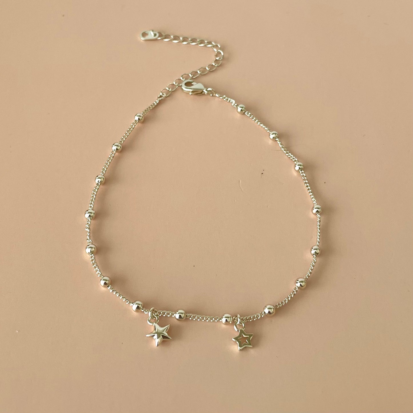 PULSERA ITALY GOLD Y DOS ESTRELLAS