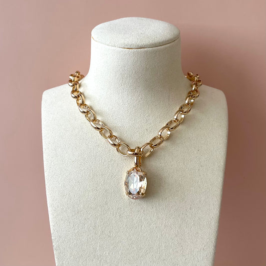 COLLAR MOONBEAM GOLD