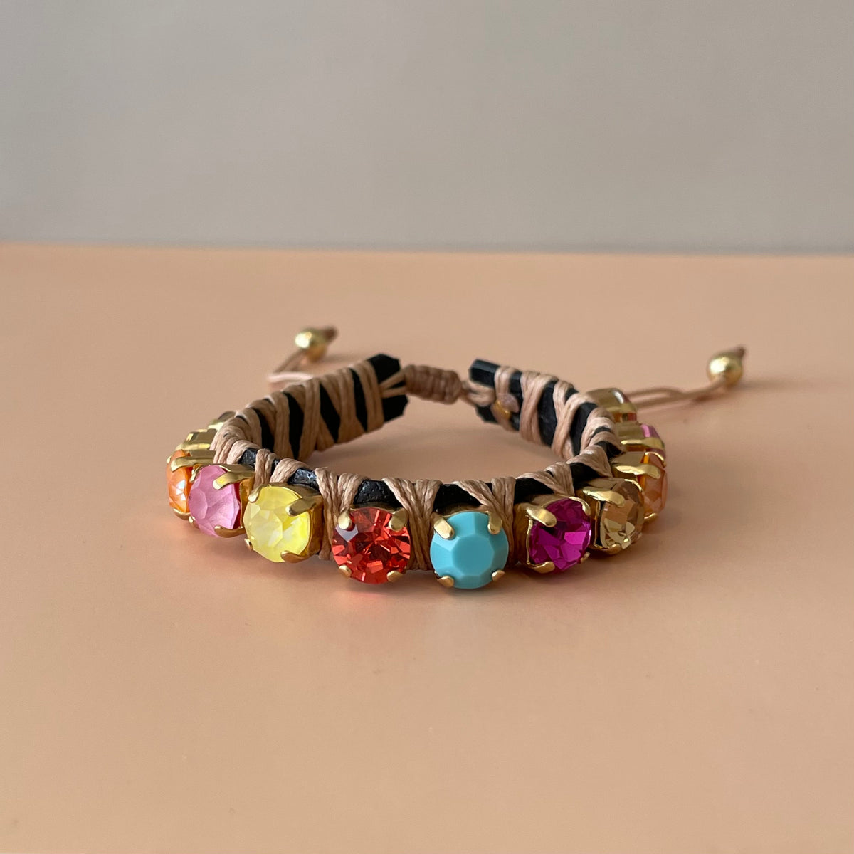 PULSERA FAVORITA MIX COLORFULL CON TURQUESA - HB