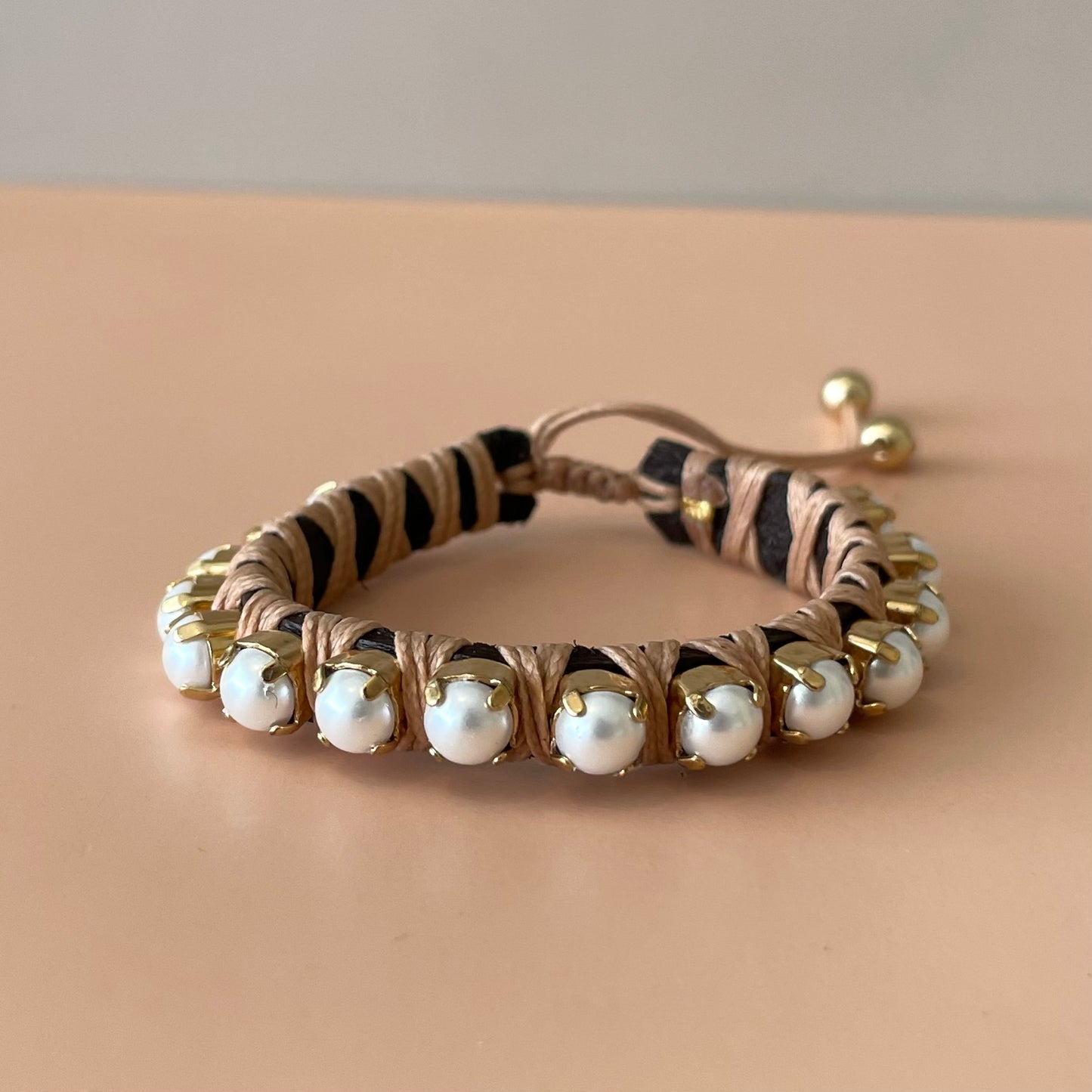 PULSERA FAVORITA MINI PERLAS -HB