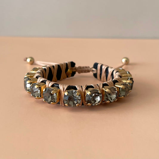PULSERA FAVORITA GRIS -HB