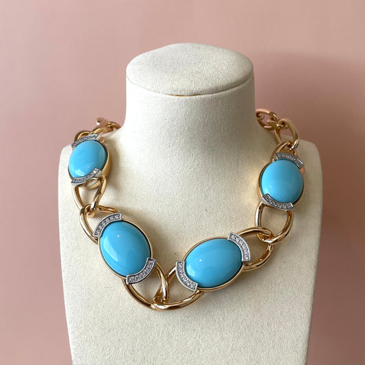 COLLAR SPLENDORE TURQUOISE