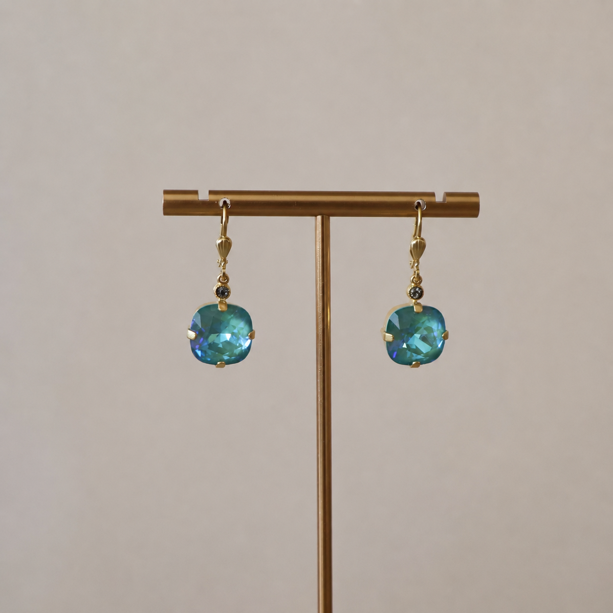 ARETES DAYLIGHT AZUL CARIBE TORNASOL
