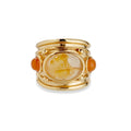 ANILLO SIMONE CITRINO -NARANJA