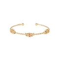 BRAZALETE JONC TORSAL -RED