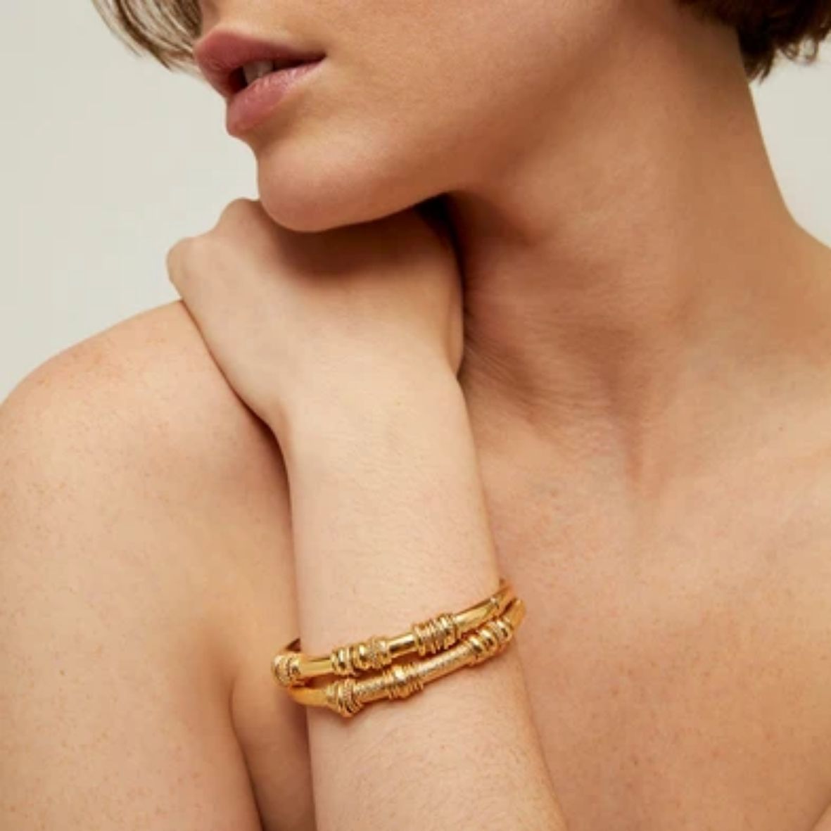 BRAZALETE MARANZA JONC GOLD