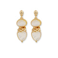 ARETES SIRENA OPALO