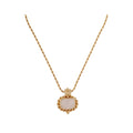 COLLAR AMARANTE JASPE ROSA