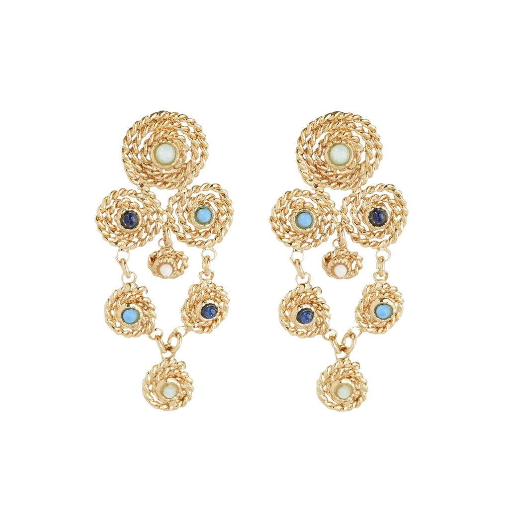 ARETES MISTRAL TURQUESA