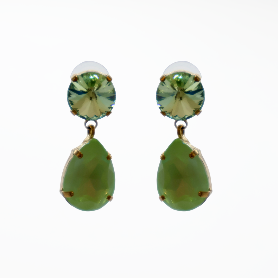 ARETES ROMELIA -VERDE MENTA