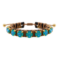 PULSERA FAVORITA AZUL CARIBE -HC