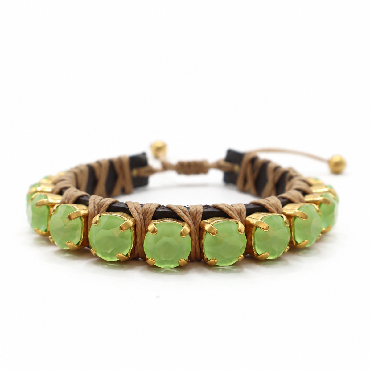 PULSERA FAVORITA VERDE MANZANA -HB