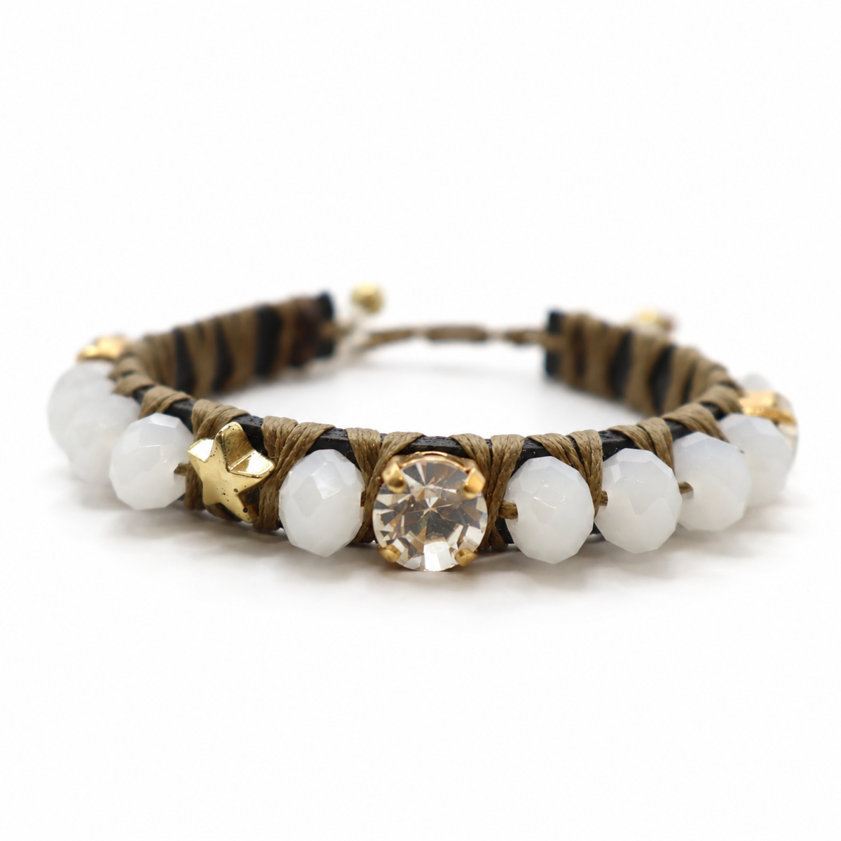 PULSERA FAVORITA PIEDRA ICE CRISTAL CLEAR -HC