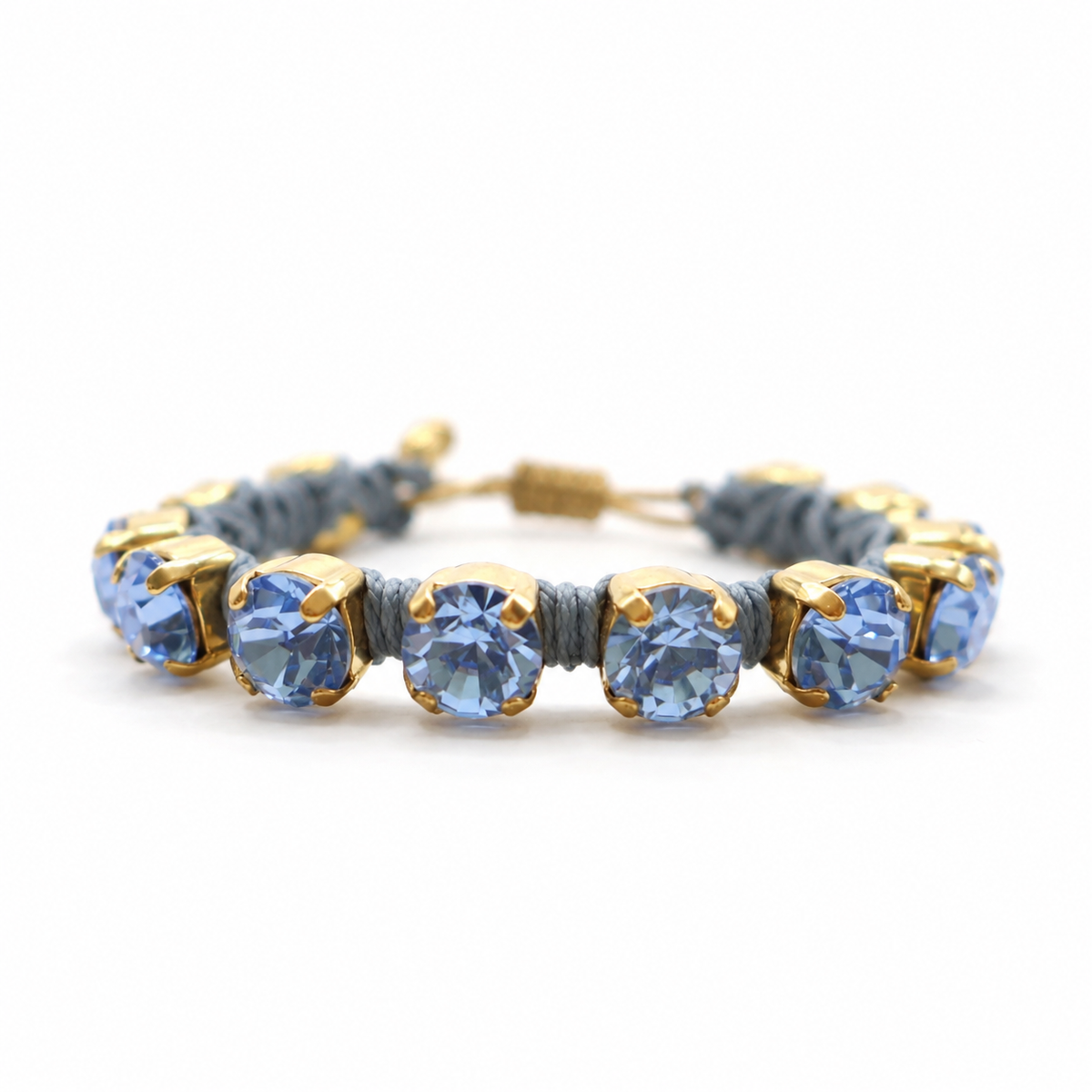 PULSERA SHINE AZUL CON HILO