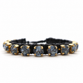PULSERA FAVORITA AZUL ACERO HN