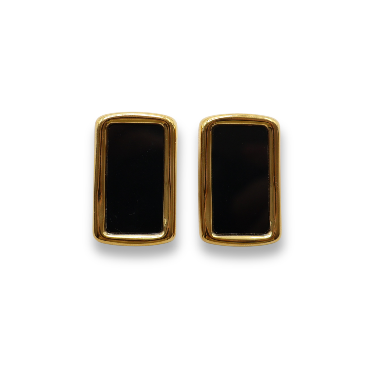 ARETES SAMIRA LARGO NEGRO
